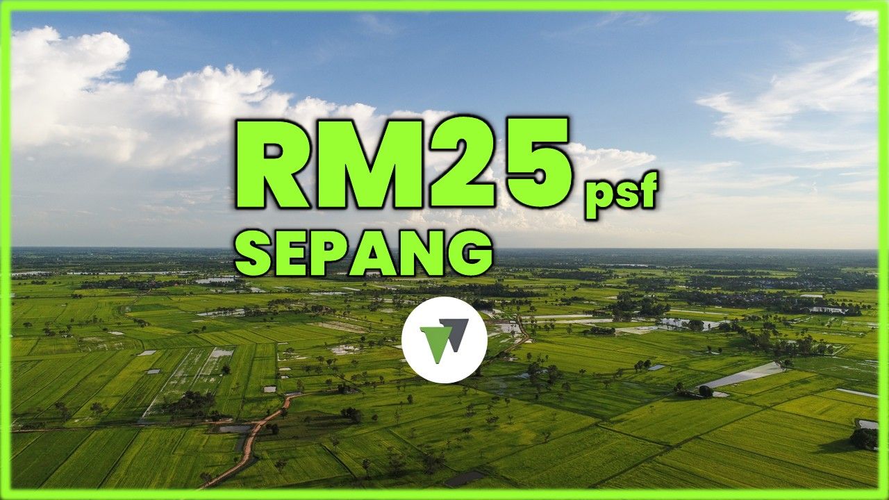 Sepang, Selangor ⭐ 71 acres ⭐ RM25 psf ⭐ 26min to KLIA ⭐