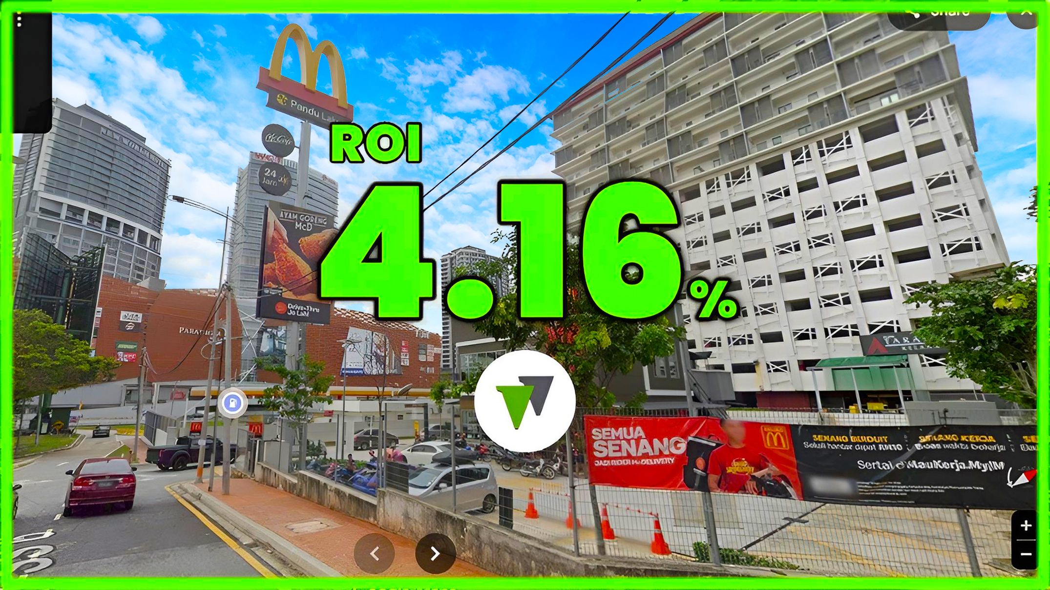 Taragon SS6 ⭐ 6sty Freehold ⭐ Collected RM20k / Month ⭐ Next to Mc'Donalds ⭐ RM610 psf ⭐ - Image 1