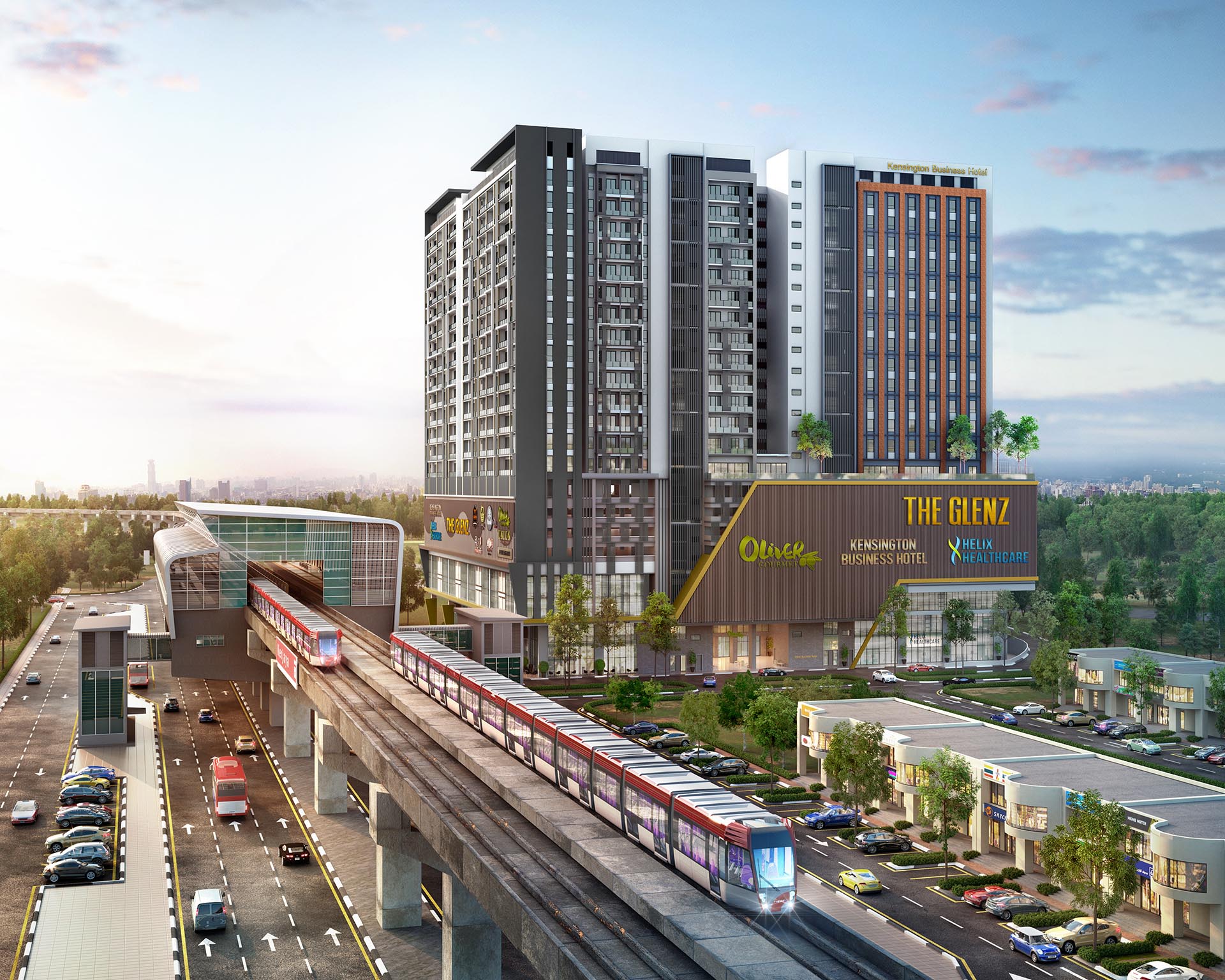 The Glenz - Glenmarie Office, Linked To LRT 3 Station - Image 1