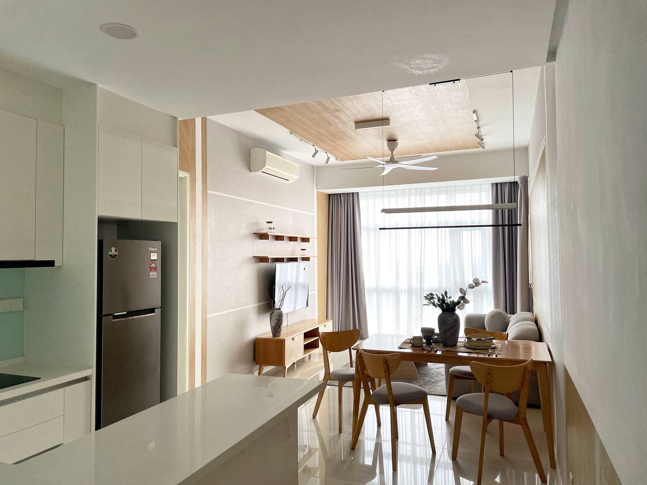 Met 1 Residence, Dutamas ⭐ Fully Furnished 1+1 Bedroom with ID Design for Rent RM3200 - Image 1