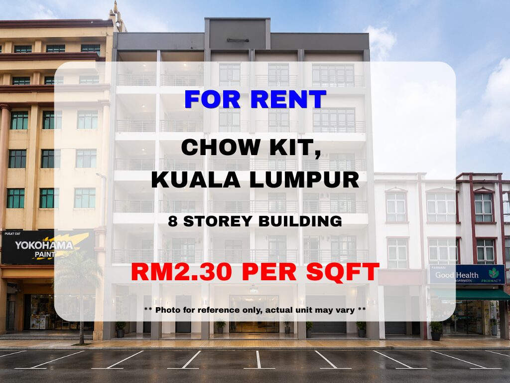 Chow Kit, Kuala Lumpur ⭐ 8-Storey Standalone Building for Rent - Image 1