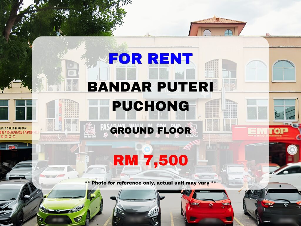 Bandar Puteri Puchong ⭐ Ground Floor Shoplot for Rent - Image 1
