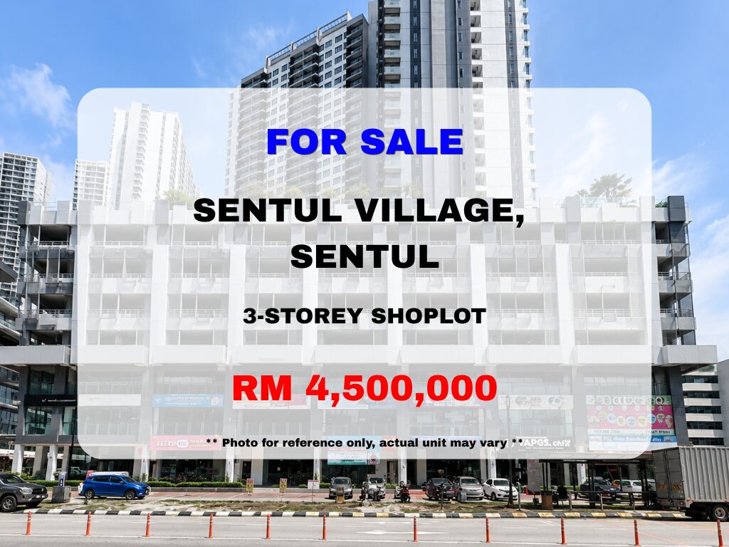 Sentul Village, Sentul ⭐ 3-Storey Freehold Shoplot for Sale - Image 1