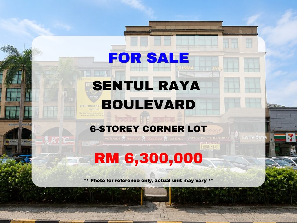 Sentul Raya Boulevard, Sentul ⭐ Freehold 6 Storey Shoplot for Sale - Image 1
