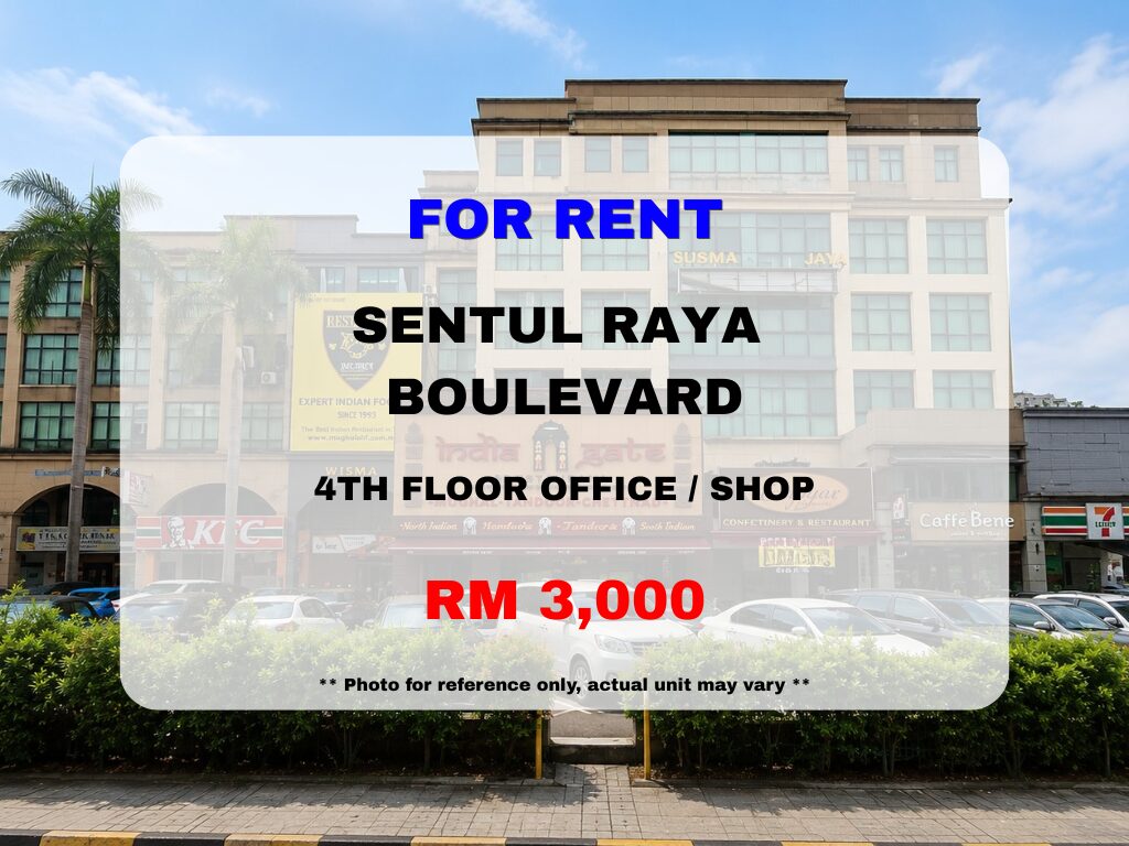Sentul Raya Boulevard, Sentul ⭐ 4th Floor Corner Lot for Rent - Image 1