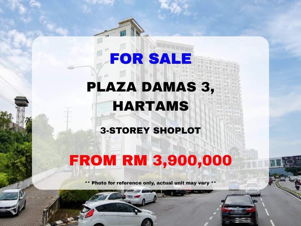 Plaza Damas 3, Sri Hartamas ⭐ Freehold 3-Storey Shoplots for Sale - Image 1