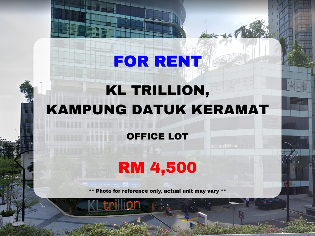 KL Trillion, KL City Centre @ Office Lot for Rent - Image 1