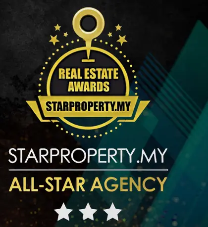 StarProperty.my Real Estate Awards — All-Star Agency, three stars