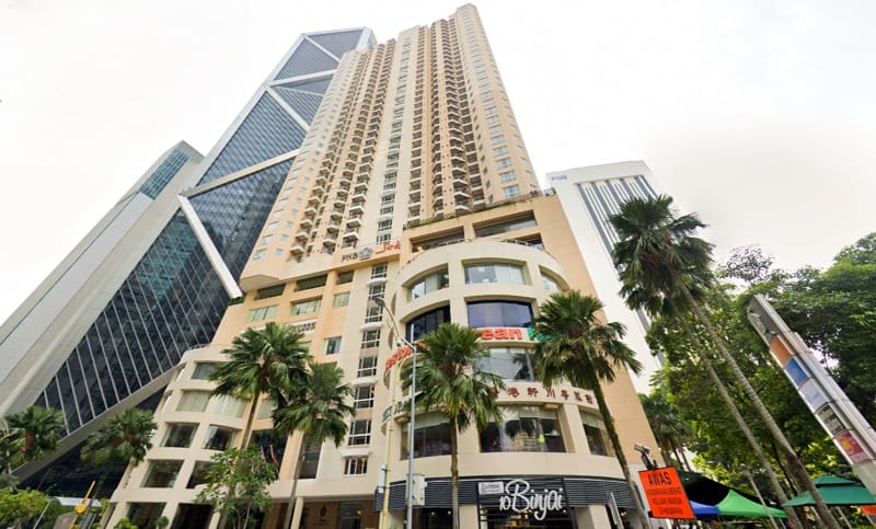 Perdana KLCC Commercial Centre Jalan Binjai, KL 1,500 Sf Office For Rent - Image 1